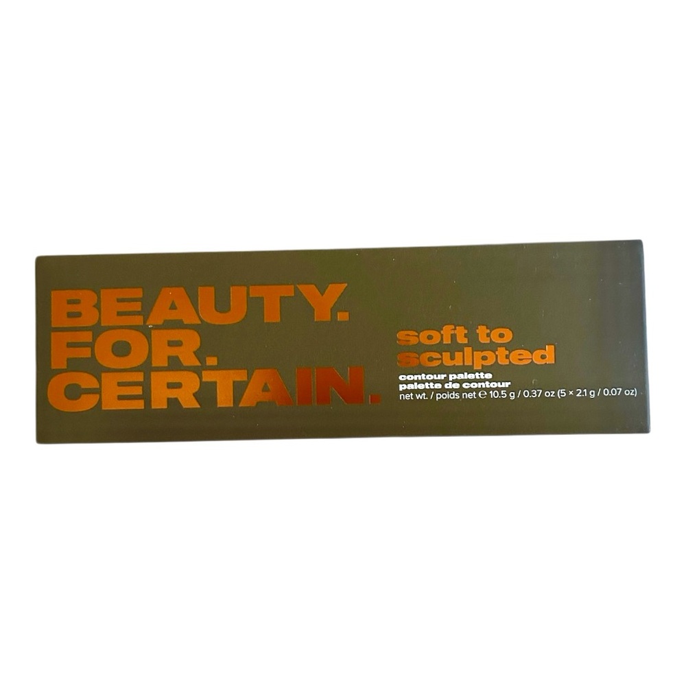 BEAUTY FOR CERTAIN Soft to Sculpted Contour Palette New in Box Home Remodel Sale